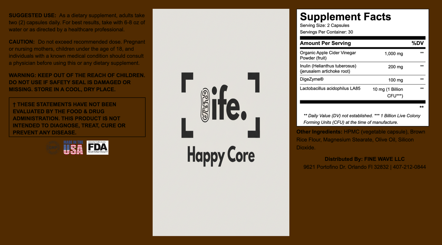 Happy Core Probiotic Blend image 5
